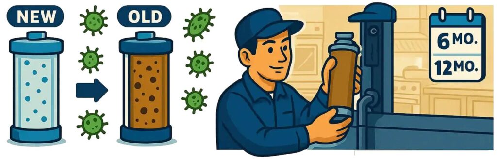 When to Change Your Water Filters = At Least once a Year 1 Water Filters